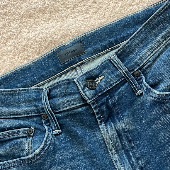 NEW MOTHER The Insider Crop Step Fray in Wish on a Star Size 26 - Picture 7 of 8